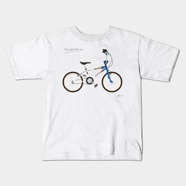 Raleigh Team Aero Pro Burner Mk 2 Kids T-Shirt by Tunstall